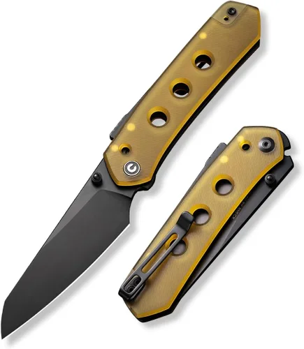 Miniatura 7 de CIVIVI Vision FG - Cuchillo de bolsillo para EDC, Superlock plegable con mango de 3.54 pulgadas Inversa Tanto Nitro-V Blade G-10, regalo ideal