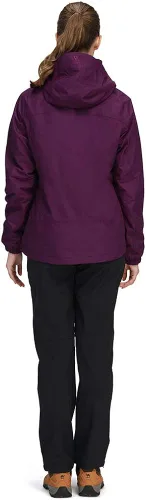Miniatura 6 de CAMEL CROWN - Chaqueta de esquí para mujer, impermeable, 3 en 1, chaqueta de invierno resistente al viento, forro polar cálido, con capucha