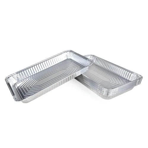 Miniatura 19 de IDL Packaging Sartenes de aluminio de tamaño completo para mesa de vapor, profundos, 21 x 13 x 3 pulgadas (paquete de 25) - Sartén desechable