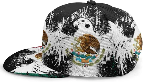 Miniatura 4 de Baseball Cap Men Women - Rainbow Tie Dye Adjustable 3D Printed Snapback Flat Bill Hip Hop Hat