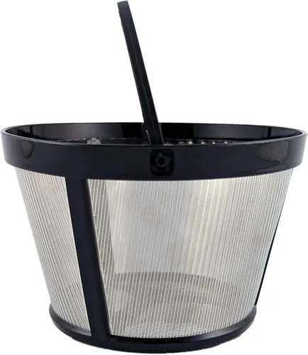 Filtro de café permanente de acero inoxidable NRP 304 hecho para cafetera BUNN 10 tazas y otras cafeteras de filtro de 12-14 tazas | Filtro de cesta