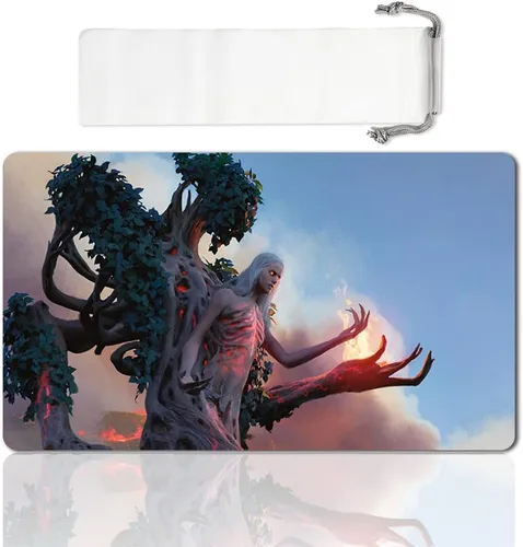 Miniatura 30 de Juego de Mesa MTG Alfombrilla de Juego Tamaño 60X35 cm CCG Compatible para MTG CCG RPG Juego de Cartas Coleccionables (JACE-The-Mind-Sculptor)