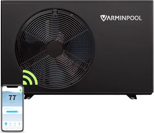 Miniatura 10 de Bombas de calor para piscina, bomba de calor de piscina de 30,000 BTU para piscinas sobre el suelo de hasta 8000 galones, control WiFi
