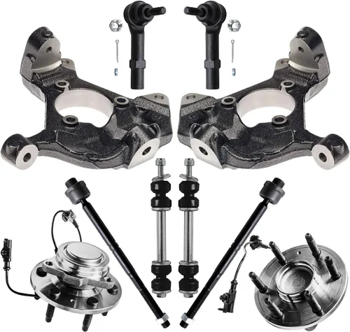 Miniatura 71 de Detroit Axle - Kit de nudillos delanteros derechos RWD para Chevrolet GMC Silverado Suburban Sierra 1500 Avalanche Tahoe Yukon Cadillac Escalade