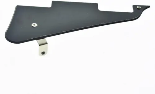 Miniatura 31 de Dopro Golpeador de guitarra LP y soporte de acero inoxidable LP con tornillos de montaje de acero negro para USA Les Paul Aged White