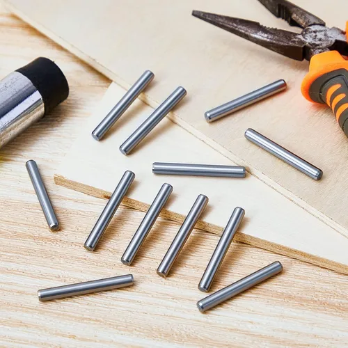 Miniatura 4 de Pasador de acero inoxidable de 0.197 in x 1.575 in, clavijas de soporte, pasadores de posicionamiento, estantería de metal, soporte de clavos