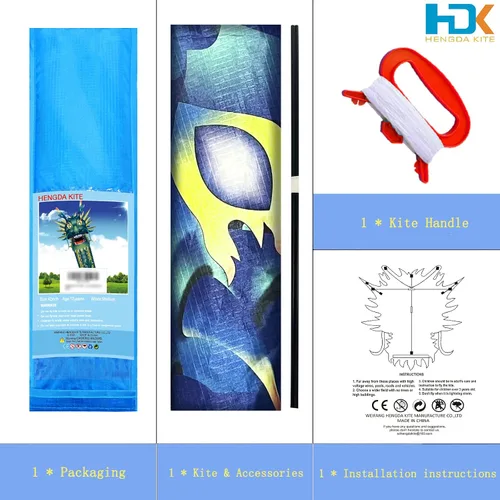 Miniatura 2 de HENGDA KITE Legendary Dragon Kite,for Kids and Adults,Easy to Fly,Excellent Fabric and Structure Design,Suitable for Square, Beach, Grass