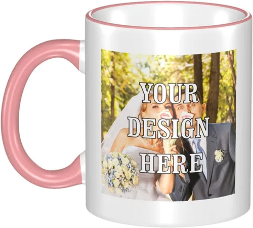Miniatura 11 de Taza de café personalizada, tazas personalizadas con logotipo y foto, taza personalizada, diseña tu propia taza de café personalizada, regalos