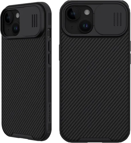 Miniatura 16 de Mangix Funda para iPhone 13 con Cubierta de Cámara, Ajuste Delgado Funda Protectora de Policarbonato Resistente a Golpes con Cubierta Deslizante