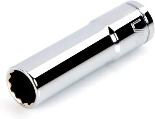 Miniatura 13 de TEKTON Unidad de 1/2 pulgada x enchufe de 12 puntos de profundidad de 1 pulgada SHD23225