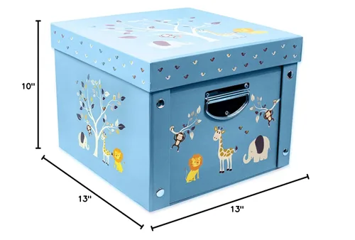 Miniatura 7 de GroWings Caja de recuerdos para bebés, gran almacenamiento de memoria para recién nacidos, adecuada para niños y niñas, regalos fuertes, duraderos