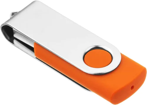 Miniatura 11 de EASTBULL - Unidad flash USB de 1 GB, 1 unidad de pulgar USB 2.0 giratoria USB Stick Memory Stick Metal Thumb Drive (rojo)
