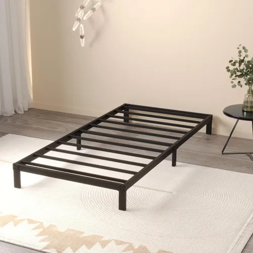 Miniatura 18 de Maenizi Marco de Cama Tamaño King Sin Necesidad de Somier, Marco de Cama Plataforma King de Servicio Pesado de 8 Pulgadas Soporta Hasta 3000 Libras
