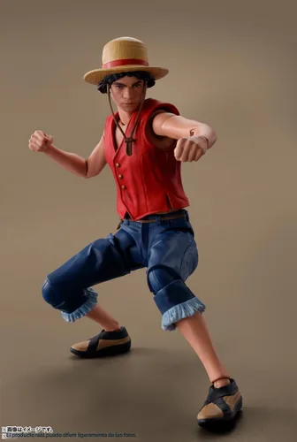 Miniatura 4 de TAMASHII NATIONS - Una serie de Netflix: One Piece - Monkey D. Luffy S.H.Figuarts figura de acción