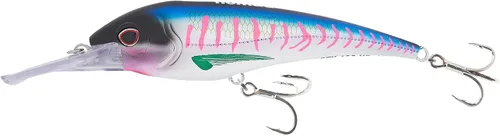 Miniatura 21 de Nomad Design DTX Minnow con sistema patentado Autotune - Acción de natación de pez cebo envejecido, BKK Diablo Caballa Rosa Caliente