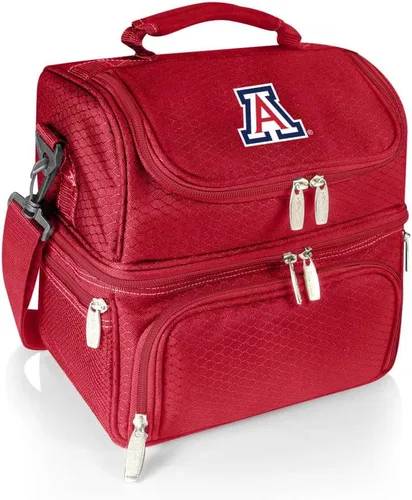 Miniatura 68 de PICNIC TIME NCAA Nebraska Cornhuskers Pranzo - Lonchera aislada con juego de pícnic, bolsa enfriadora para el almuerzo Negro