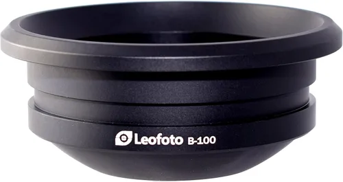Miniatura 2 de LEOFOTO Adaptador de cuenco B-100 de 3.937 in para trípode LN-404C