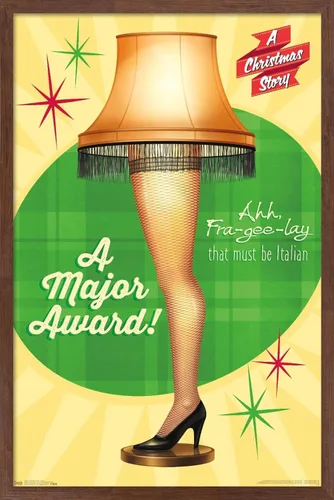 Miniatura 14 de Trends International A Christmas Story - Póster de pared de lámpara, 22.37 x 34.00 pulgadas, versión premium sin marco