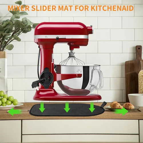 Miniatura 7 de Alfombrilla deslizante para mezclador Kitchenaid, alfombrilla deslizante para mover el mezclador, almohadilla compatible con mezclador Kitchenaid
