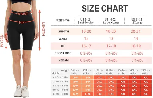 Miniatura 4 de CAMPSNAIL - Paquete de 4 pantalones cortos para mujer 8 pulgadas cintura alta con control de abdomen para entrenamiento yoga correr pantalones