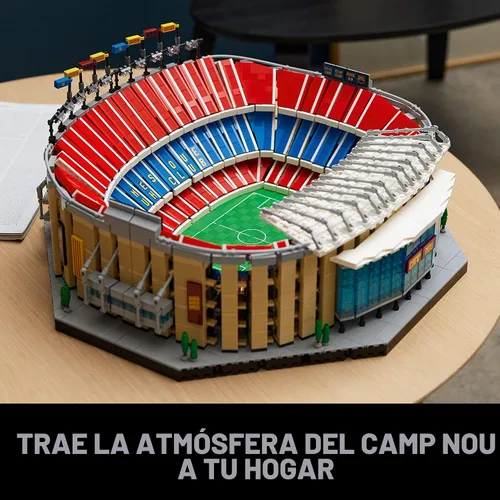 Miniatura 6 de LEGO Icons Camp NOU – FC Barcelona Soccer Stadium 10284 - Kit de construcción grande para adultos, idea de regalo