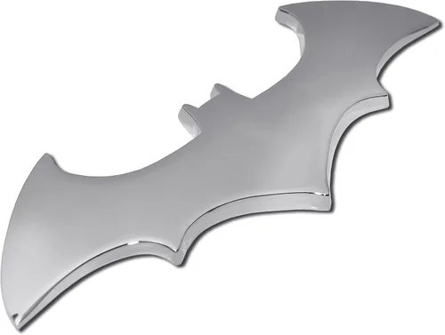 Miniatura 4 de Emblema cromado Batman (3D Bat) para auto Cromo Clásico (3.25")