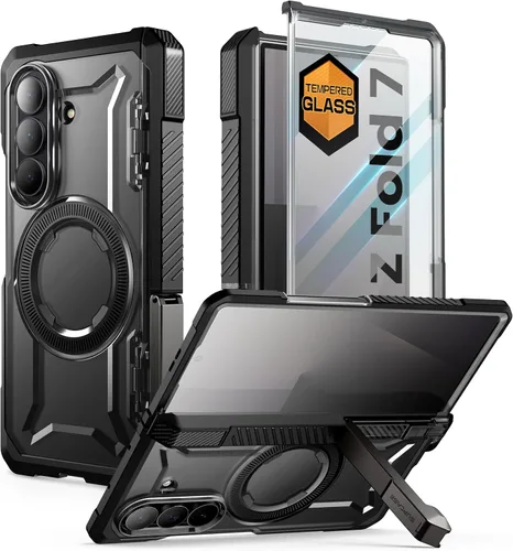Miniatura 13 de SUPCASE Funda para Samsung Galaxy Z Fold 7 con Soporte (UB Grip), [Compatible con MagSafe] [Protector de Pantalla de Vidrio Templado Integrado]