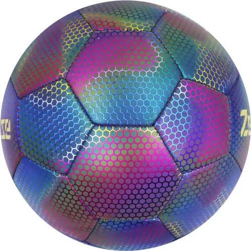 Miniatura 3 de Balón de fútbol holográfico reflectante tamaño 3, 4 y 5 para niños y adultos, alta visibilidad para juegos nocturnos y entrenamiento, regalo ideal