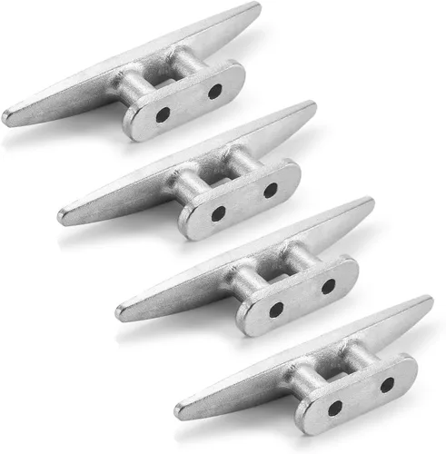 Miniatura 4 de ZOMCHAIN Tacos de barco, 4 pulgadas/6 pulgadas, acero inoxidable 304, para decoración marina, cubierta, náutica (paquete de 4 / 6 unidades)