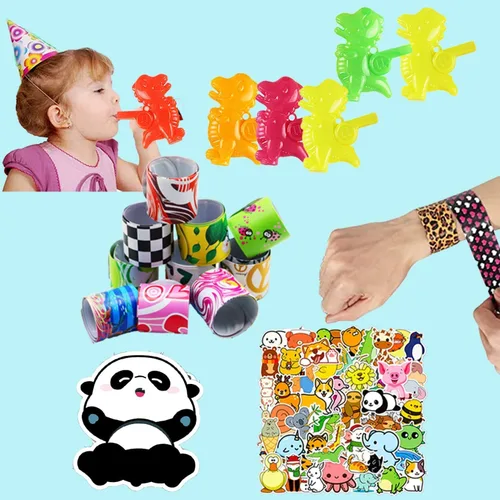 Miniatura 3 de Dilycery 128 piezas de juguetes de recuerdo de fiesta para niños, juguetes de caja del tesoro para el aula, premios de carnaval, recompensas a