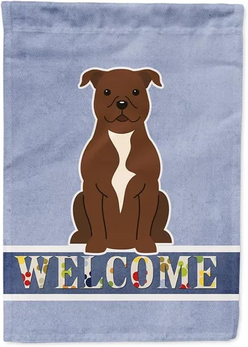 Miniatura 142 de Caroline's Treasures BB5622GF Airedale - Bandera de bienvenida para jardín, bandera decorativa para patio, exteriores, patio, parterres