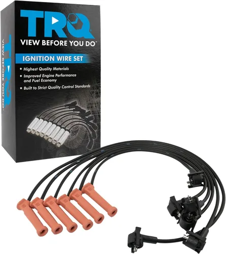 Miniatura 128 de Kit de cables para bujías de encendido del motor TRQ para Ford F250 F350 Super Duty V8 6.2L Nuevo