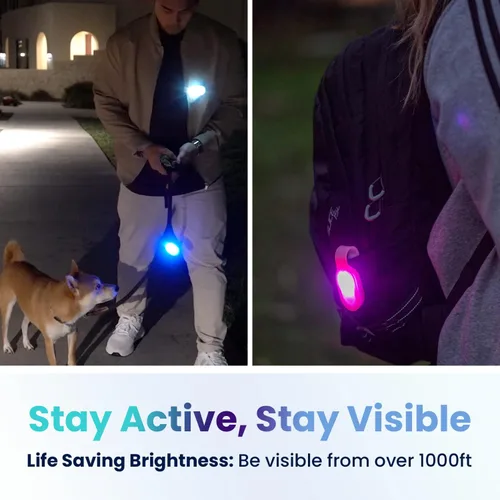 Miniatura 5 de Clipglow - Luz de enfermería con clip, luz de turno de noche de enfermería, brillante, ligera, magnética, portátil, linterna recargable por USB