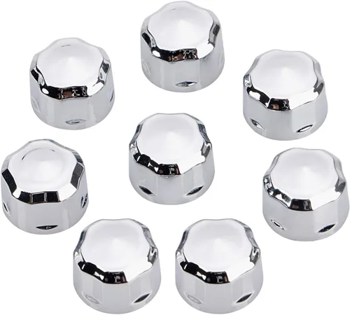 Miniatura 7 de 55 piezas de tapas de tornillo de motor negras para Harley Touring Electra Glides Road Glides Road Kings 1999-2016 y Softail 1999-2017