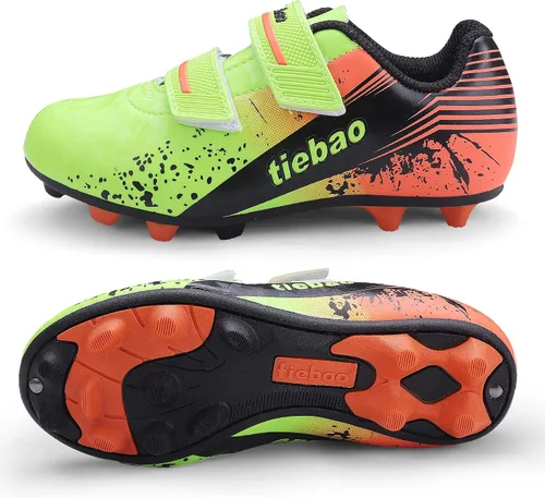 Miniatura 3 de MiFeloo Botas de fútbol para niños, deportes al aire libre, HGAG, zapatos de entrenamiento para niños y niñas, zapatos de entrenamiento