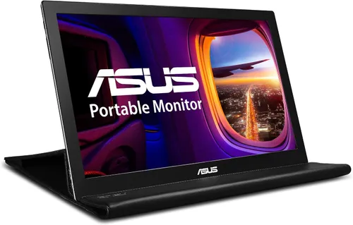 ASUS 15.6 "Monitor portátil (MB168B) - WXGA (1366 x 768), auto-giratorio, caja inteligente, ultra-delgado, ligero, elegante, USB 3.0, para