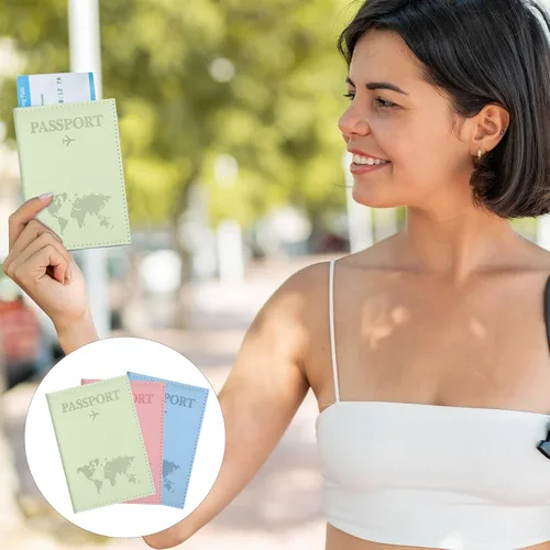 Miniatura 5 de Funda para pasaporte, funda para pasaporte, funda para pasaporte, protector de pasaporte, artículos esenciales para mujeres y hombres, accesorios