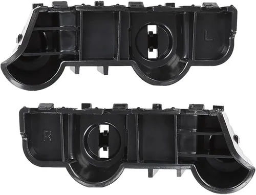 Miniatura 13 de CNNELL Juego de soportes de parachoques trasero izquierdo y derecho compatible con Nissan Altima Platinum, S, SL, SR, SV 2019-2023/Edition ONE negro