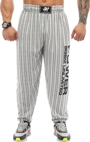 Miniatura 6 de BIG SAM SPORTSWEAR COMPANY Pantalones deportivos holgados con bolsillos para hombre, pantalones de gimnasio Oldschool