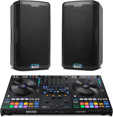 Miniatura 20 de Controlador DJ Rane FOUR Stems con 4 Decks, Ruedas Jog de 8.5" con Pantallas, Mezclador con FX Interno, Serato DJ Pro y Pitch 'n Time Incluidos