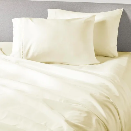 Miniatura 23 de PeachSkinSheets Juego de sábanas de berenjena, nivel de suavidad de 1500 hilos, sábanas refrescantes extra suaves para personas que duermen