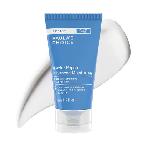 Paula's Choice RESIST Barrier Repair - Hidratante facial avanzado con ceramidas, péptidos, crema facial de hidratación profunda para arrugas,