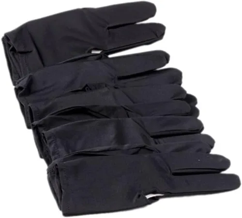 Miniatura 4 de MagicW - Guante de billar con 3 dedos, guantes de billar, accesorios para billar, taco de billar