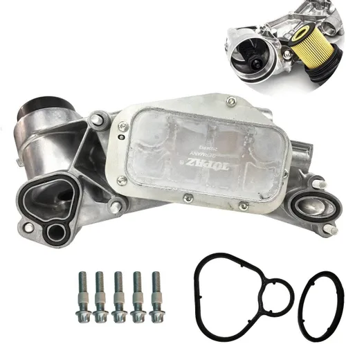 93186324, 12992593, 25199751, 931 863 24, 129 925 93 Enfriador de aceite del motor con conjunto de filtro de aceite 93186324