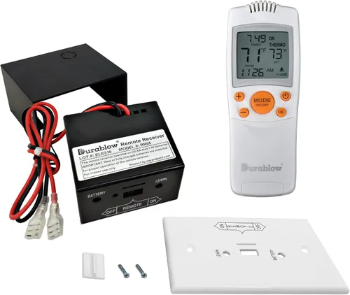 Miniatura 9 de Durablow TR2001 - Kit de control remoto de encendido y apagado para chimenea de gas con válvula Millivolt o módulo de encendido electrónico, caja