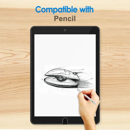 Miniatura 3 de JETech Protector de pantalla para iPad Pro de 10.5 pulgadas y iPad Air 3 (modelo 2019 de 10.5 pulgadas), película de vidrio templado 9H