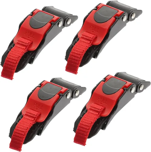 Zerodeko 4pcs Button Buckle: Motorcycle Quick Release Buckle Strap Locks - Chin Strap Button Locking Mechanism