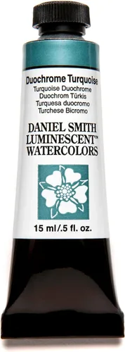 Miniatura 49 de DANIEL SMITH 284600029, tubo de pintura acuarela extrafina de turquesa cobalto de 15 ml, 0.5 fl oz (paquete de 1)
