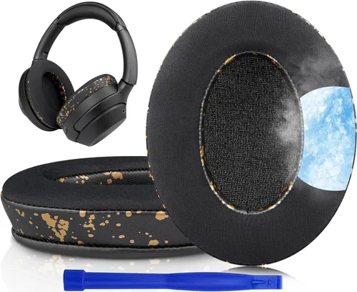 Miniatura 11 de SOULWIT Almohadillas de repuesto de gel refrigerante para auriculares Sony WH-1000XM3 (WH1000XM3), almohadillas con espuma de aislamiento de ruido