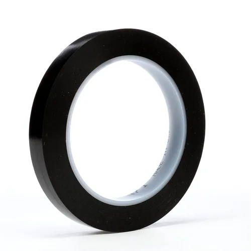 Miniatura 17 de 3M Cinta de vinilo 471, 3/4" x 36 yardas, 5.2 mil, negro (paquete de 48), cinta negra para piso, alternativa de pintura para marcado de piso